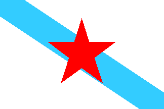 [Galician Nationalist Flag, variant (Galicia, Spain), incorrect 1]
